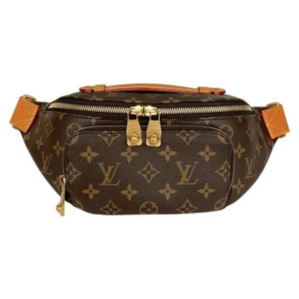 LOUIS VUITTON Rush Bum Bag Monogram Waist Belt Brown